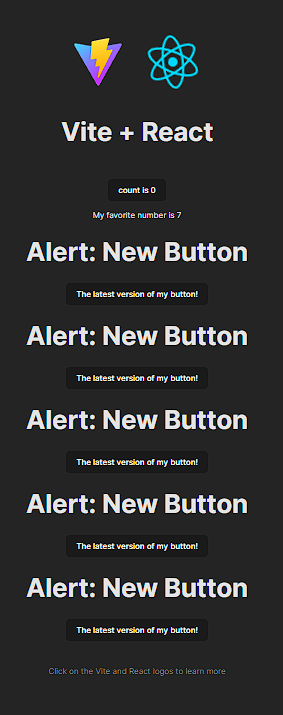 Multiple Updated Buttons